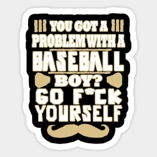 Baseball Trainer Player Sports Gift Sticker